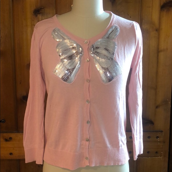 Forever 21 Sweaters - Forever 21 Sequin Cardigan Size Large